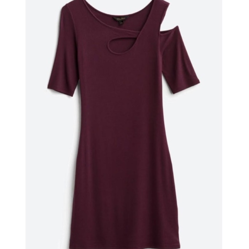 Xandra ribbed knit dress